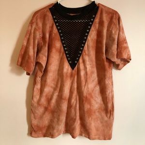 Tie die oversized t-shirt